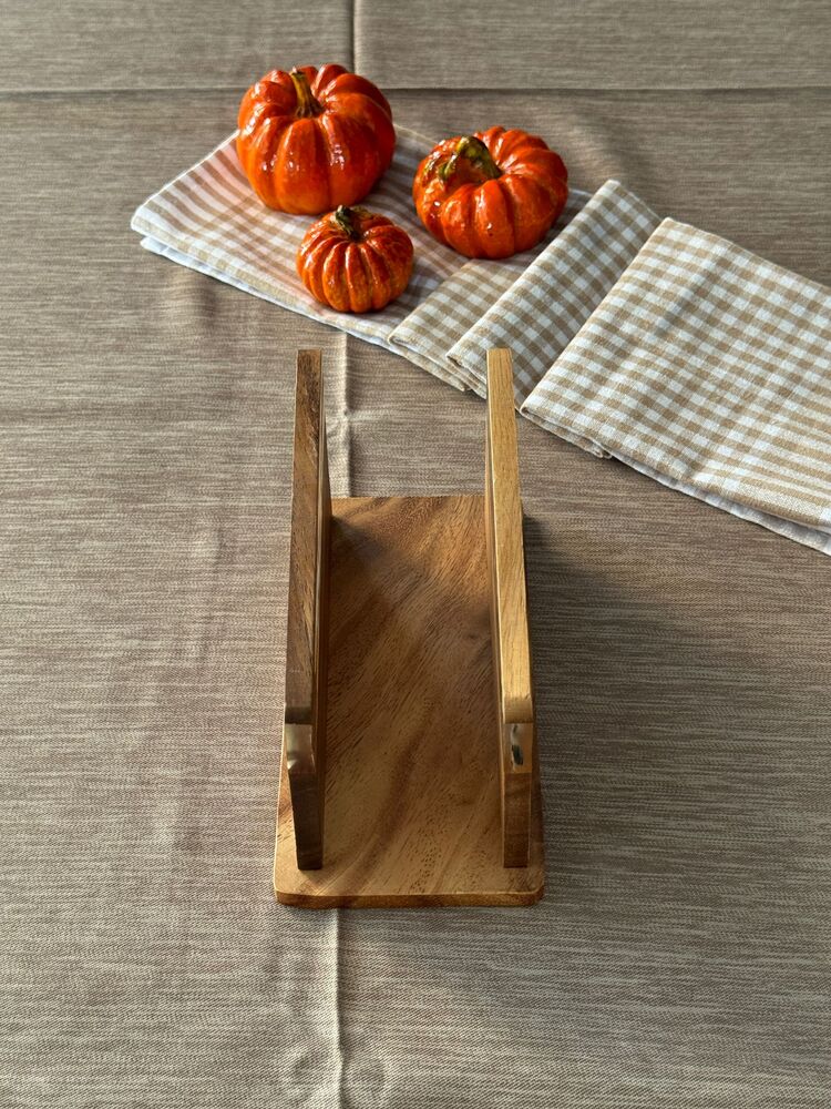Akasya Ayaklı Peçetelik 19 Cm 