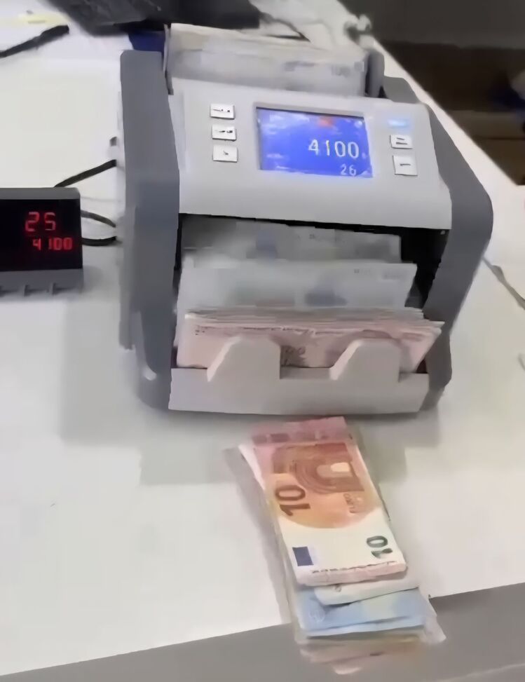 NEW SİLVER 6 ÜLKE KARIŞIK PARA SAYMA MAKİNESİ