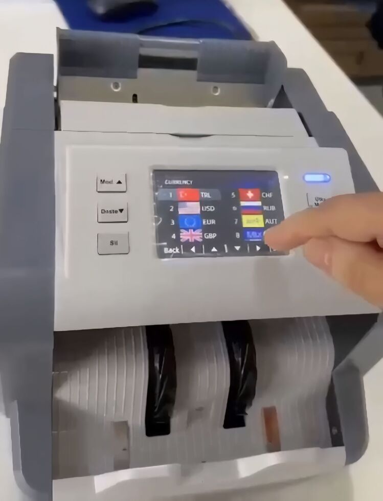 NEW SİLVER 6 ÜLKE KARIŞIK PARA SAYMA MAKİNESİ