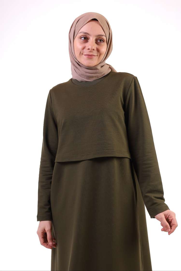 4 Mevsim Elbise (Haki)