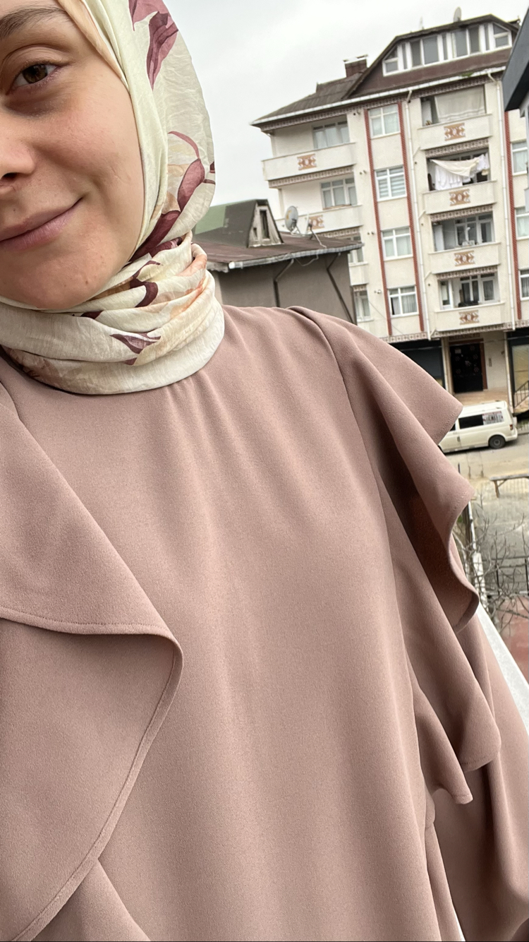 Asel Emzirme Elbise (Gül Kurusu)