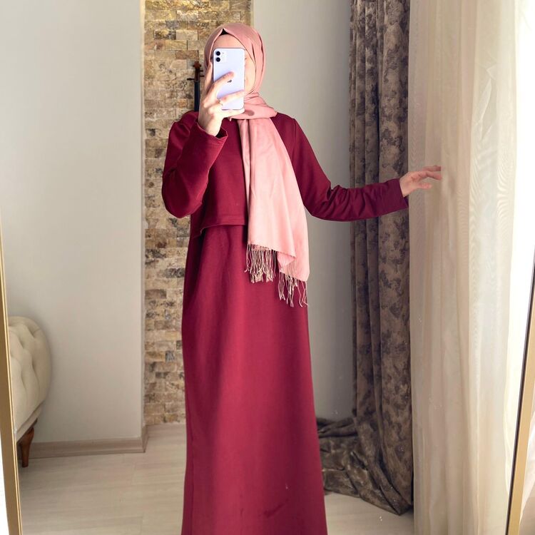 4 Mevsim Elbise (Bordo)