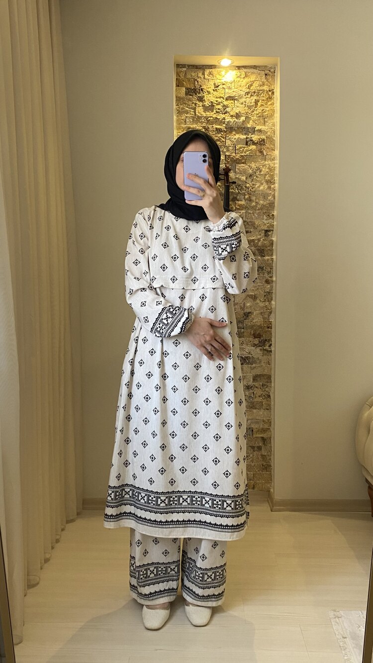 Keten Tunik Siyah