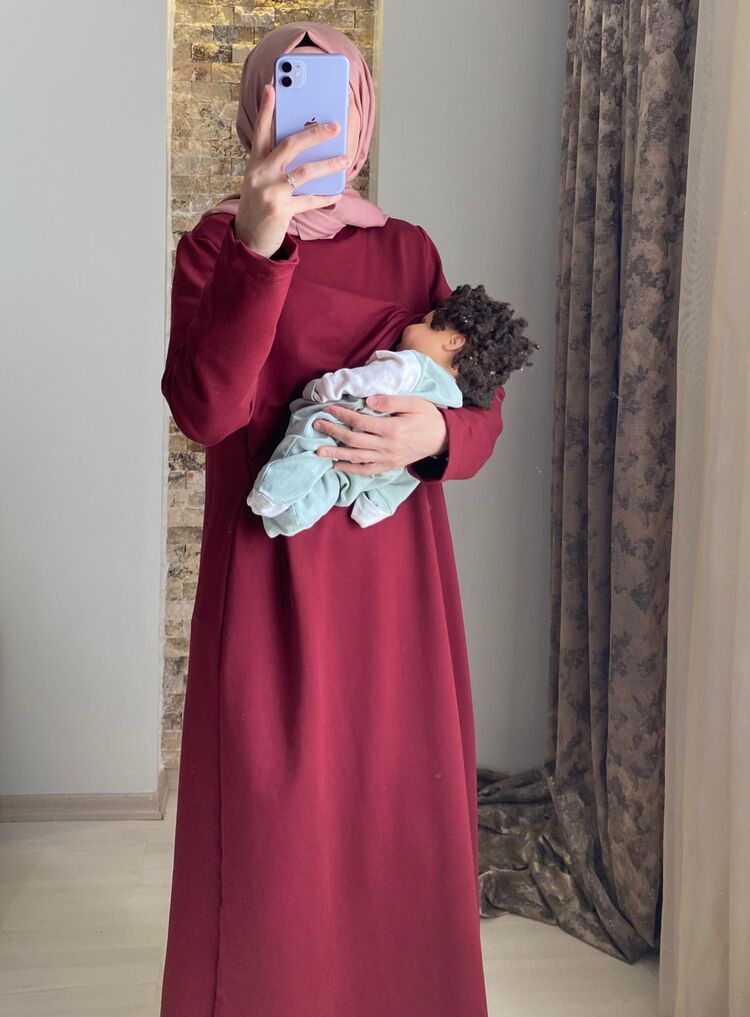 4 Mevsim Elbise (Bordo)