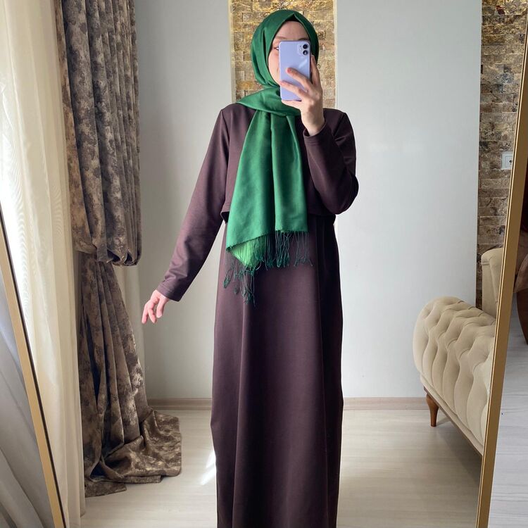 4 Mevsim Elbise (Acı Kahve)