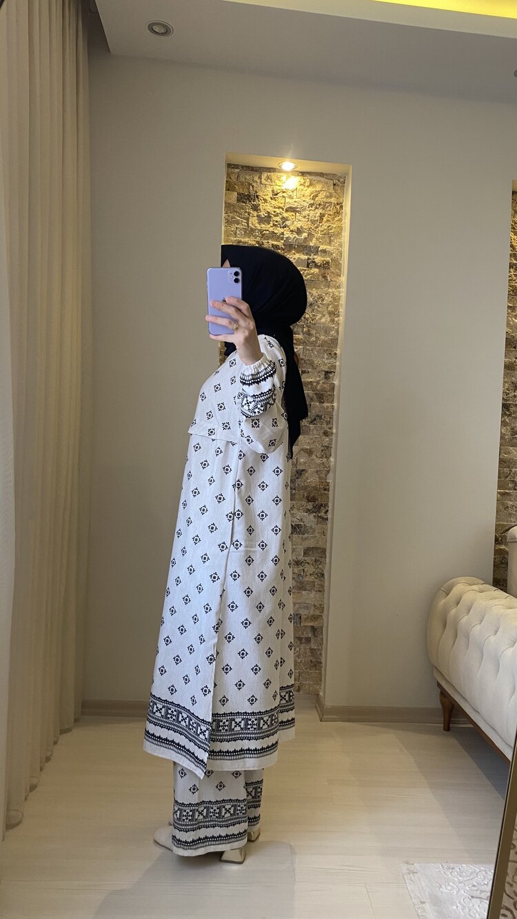 Keten Tunik Siyah