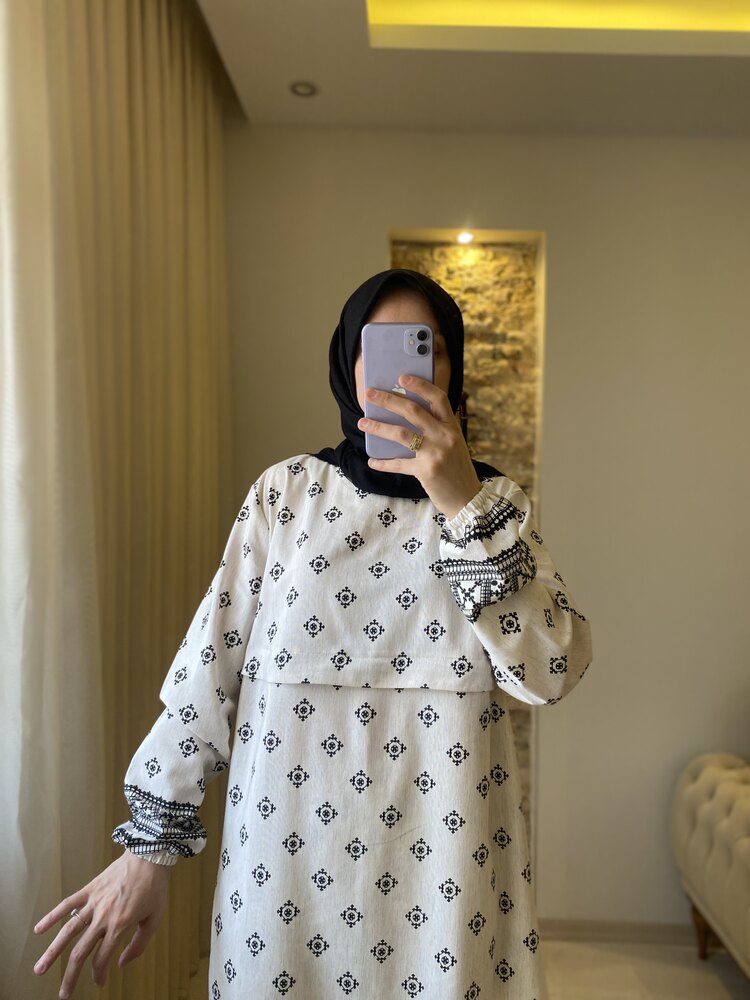 Keten Tunik Siyah