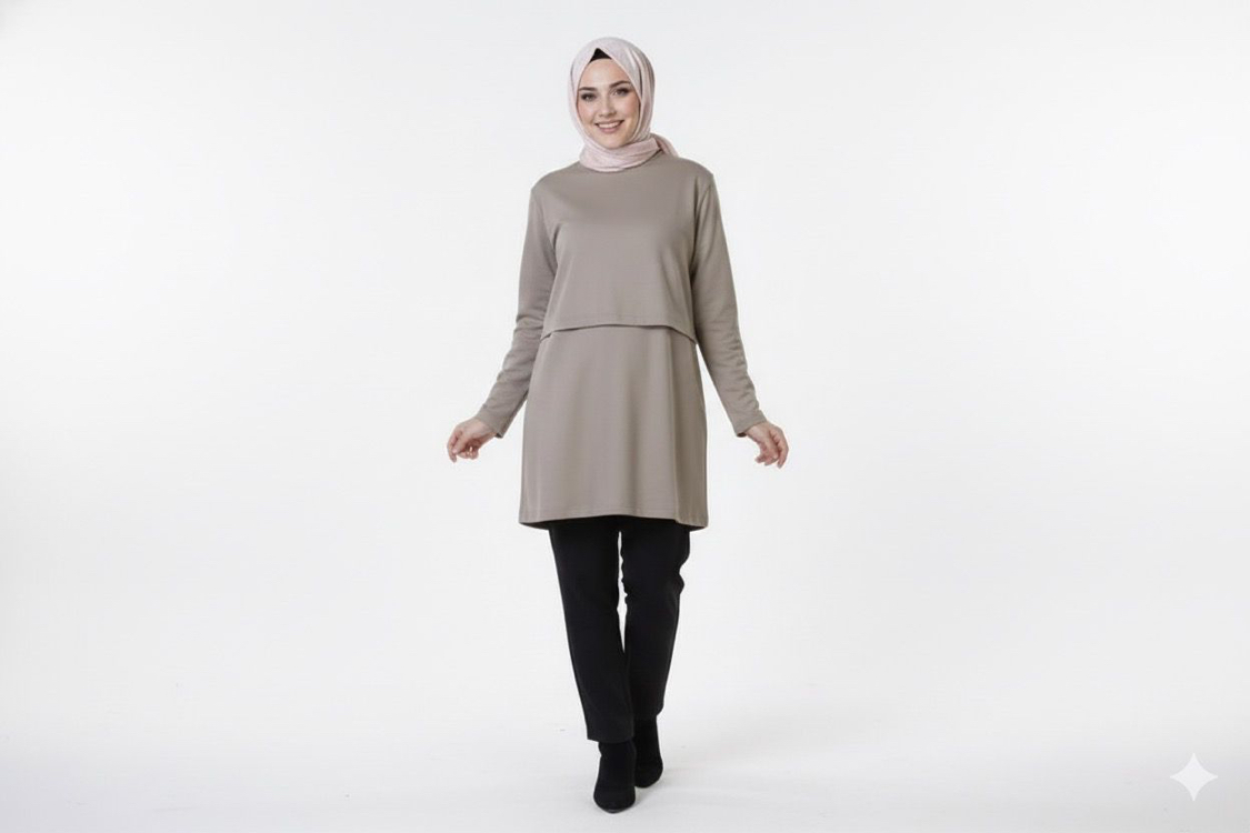 Ribana Tunik (Küf Yeşili)