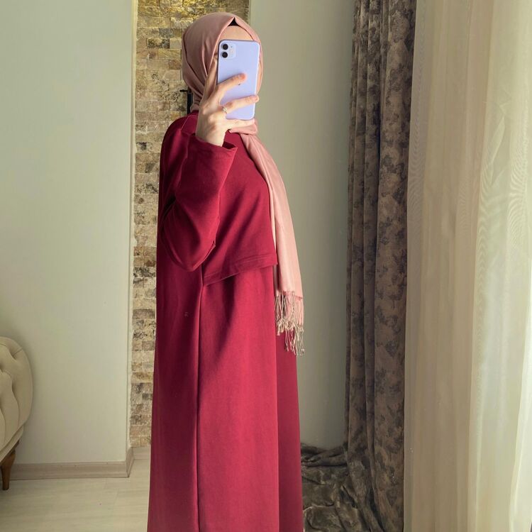 4 Mevsim Elbise (Bordo)
