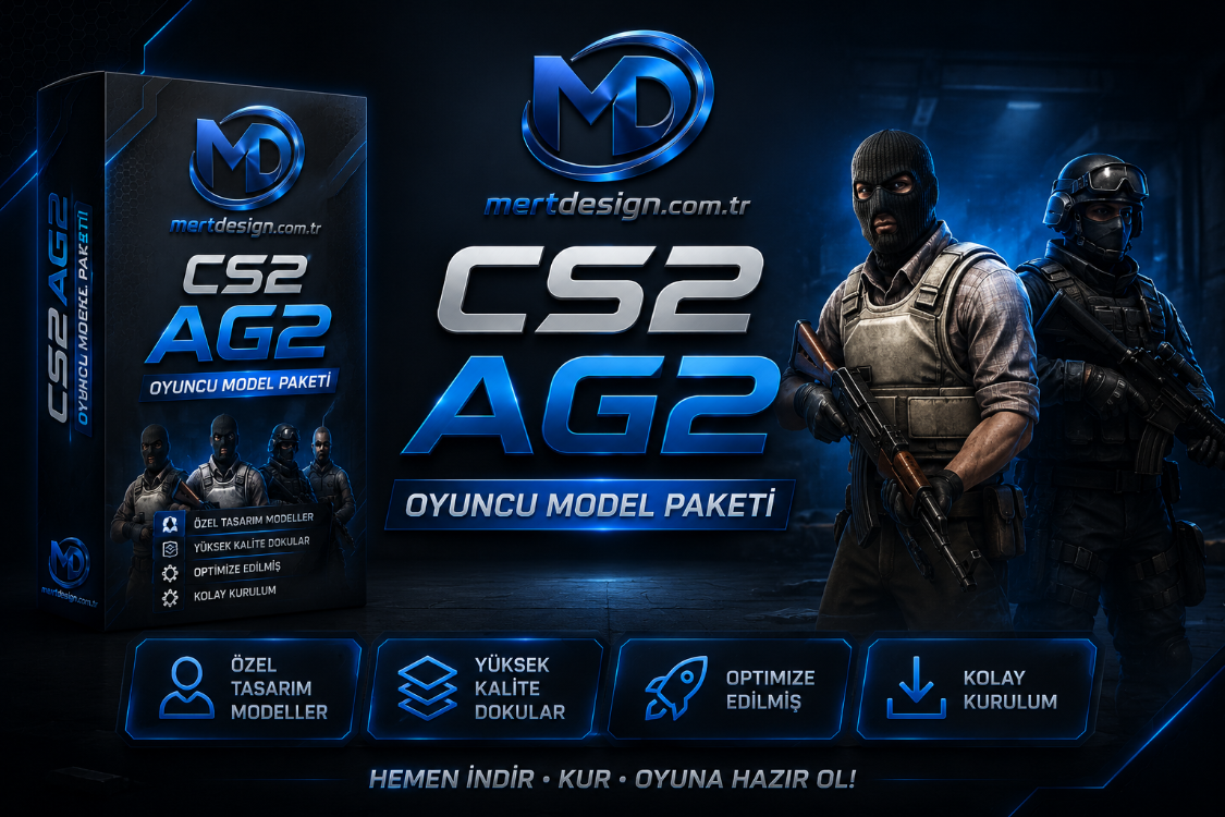 CS2 AG2 Oyuncu Model Paketi