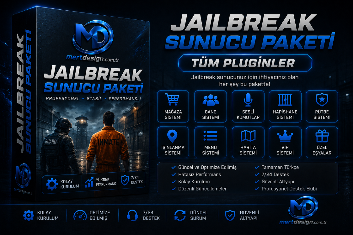 Jailbreak Sunucu Kurulum Paketi