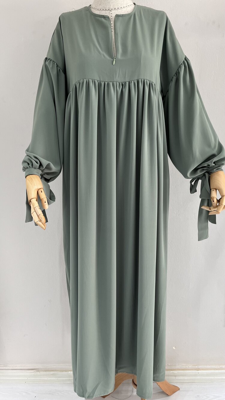 Çağla Manşetli Abaya