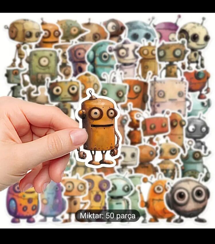 robot sticker 