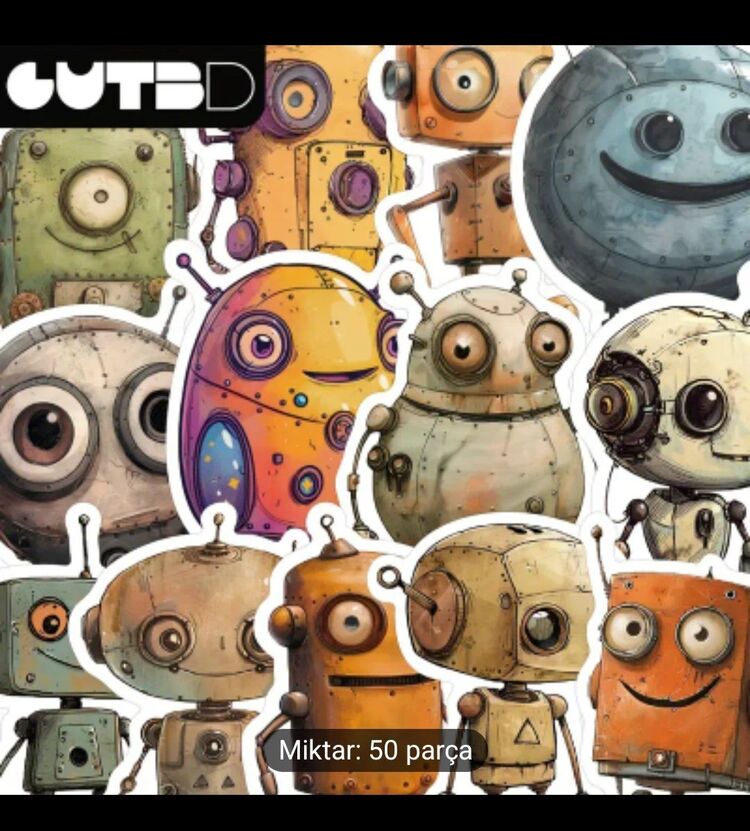 robot sticker 