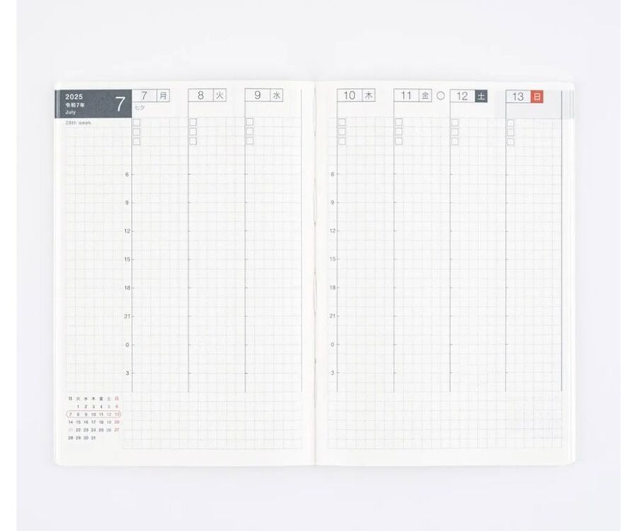 hobonichi 2025 weekly
