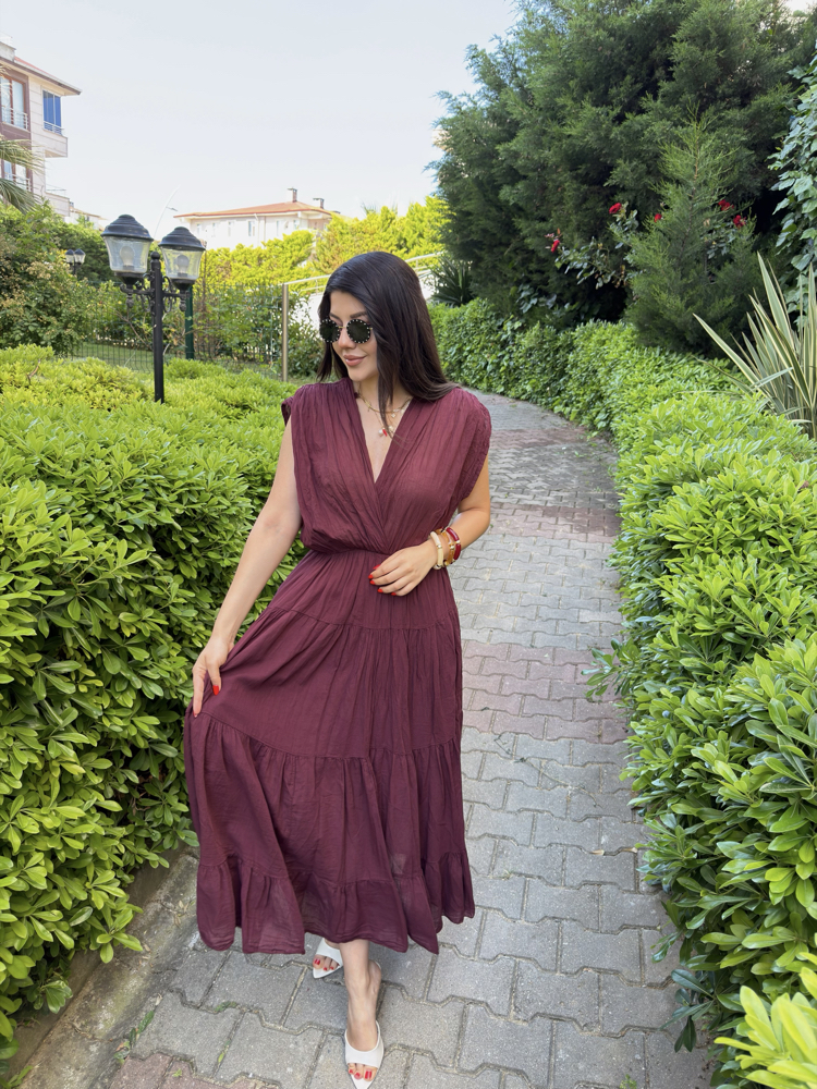 İthal astarlı elbise