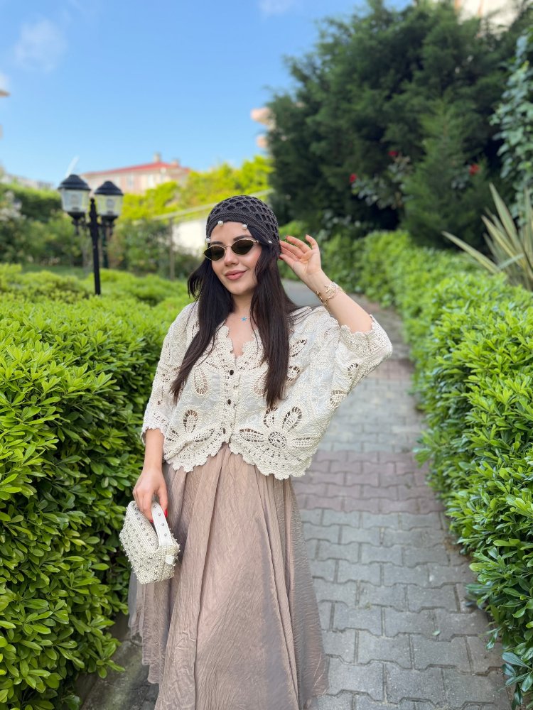 ithal kimono bej