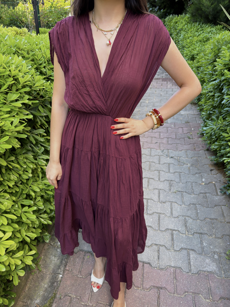 İthal astarlı elbise