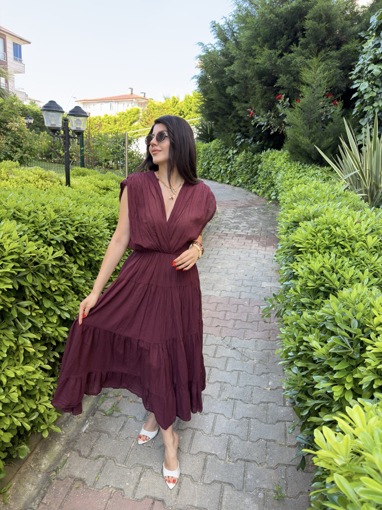 İthal astarlı elbise