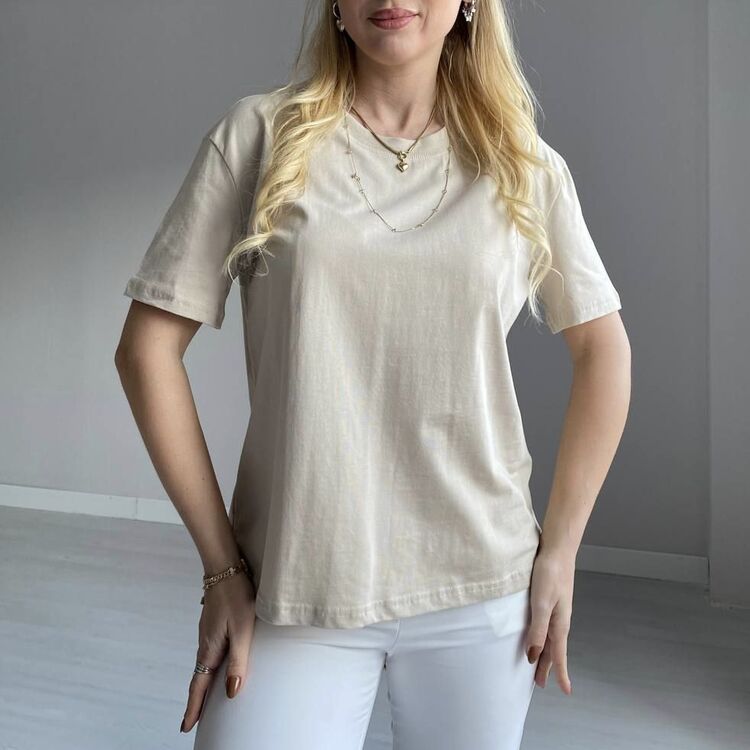 %100 Pamuk T-shirt 6Renk