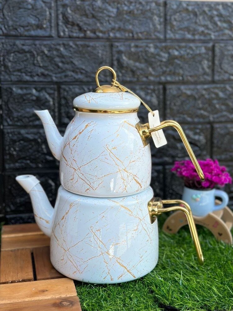 Emaye çaydanlık 