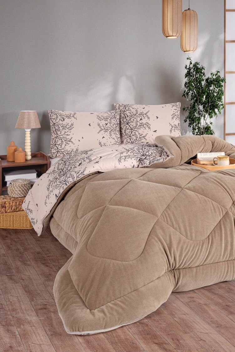 Comfort Set Yeni Nesil Welsoft Yorganlı 3 Parça Çift Kişilik Soft Line