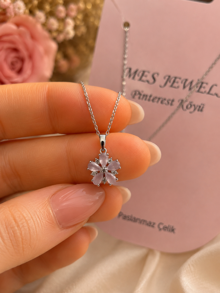 Flower Kolye