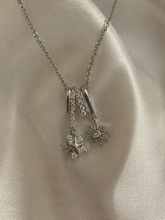 Star-Sun Charm Kolye
