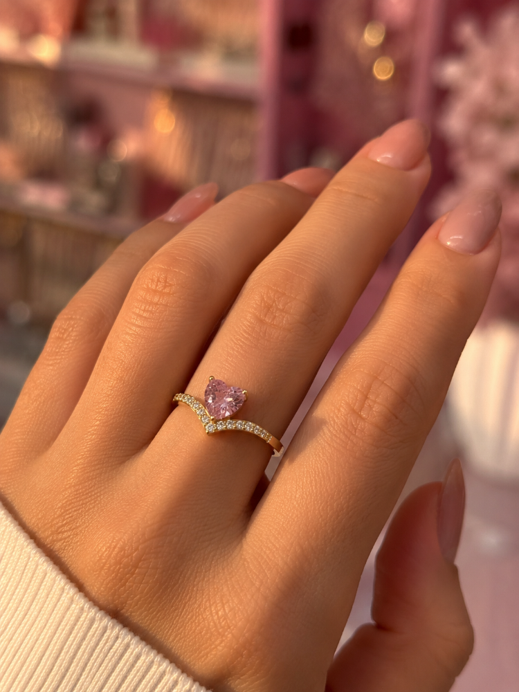 Pinky Heart Yüzük