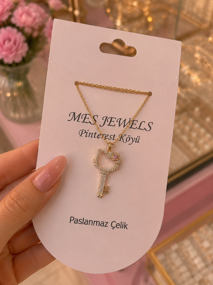 Hello Kitty Key Kolye