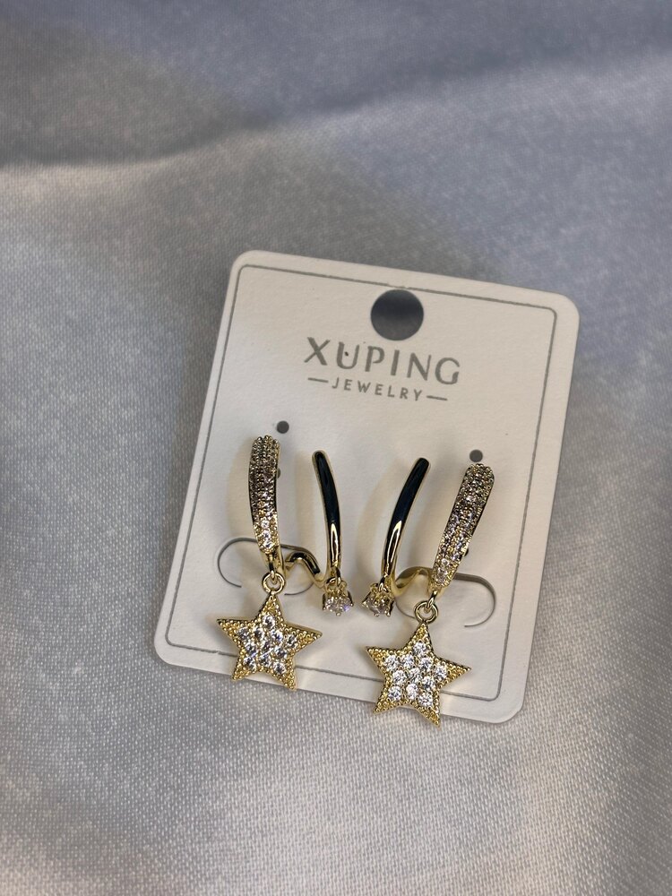 yıldız şöleni küpe | xuping