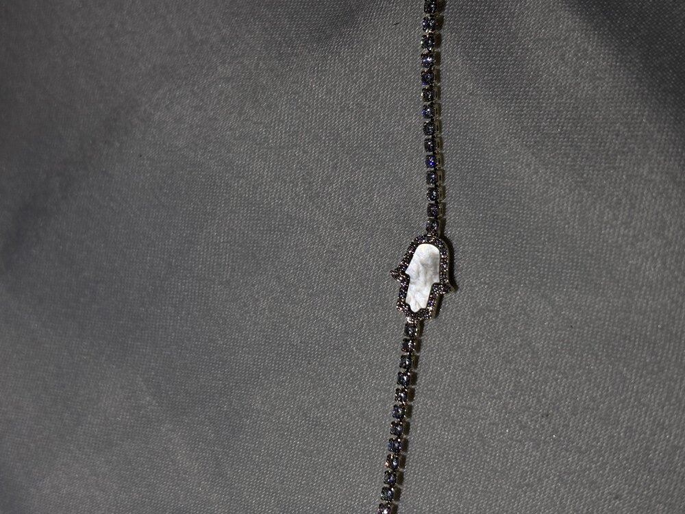 gold hamsa bileklik