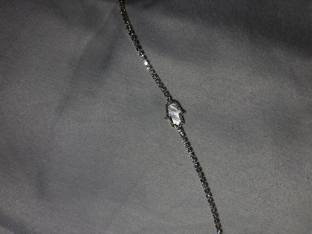 gold hamsa bileklik