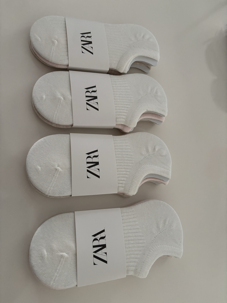 12 Çift ZARA Dikişsiz Join Life Organik Pamuklu Patik Çorap