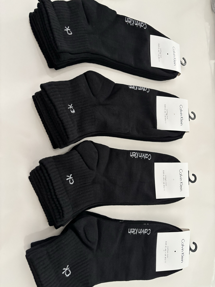 Calvin Klein Siyah Çorap - 12 Çift