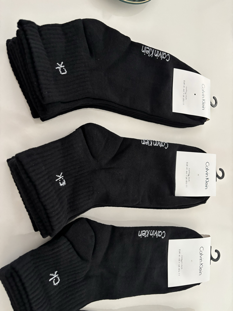 Calvin Klein Siyah Çorap - 12 Çift