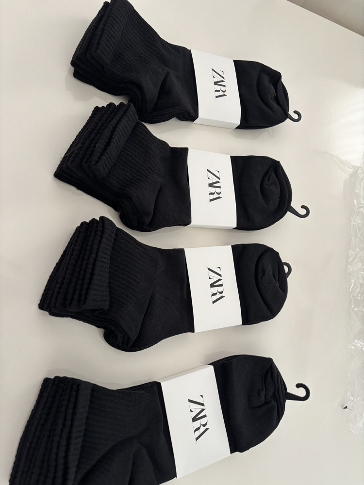 12 Çift Zara Orta Konç Çorap