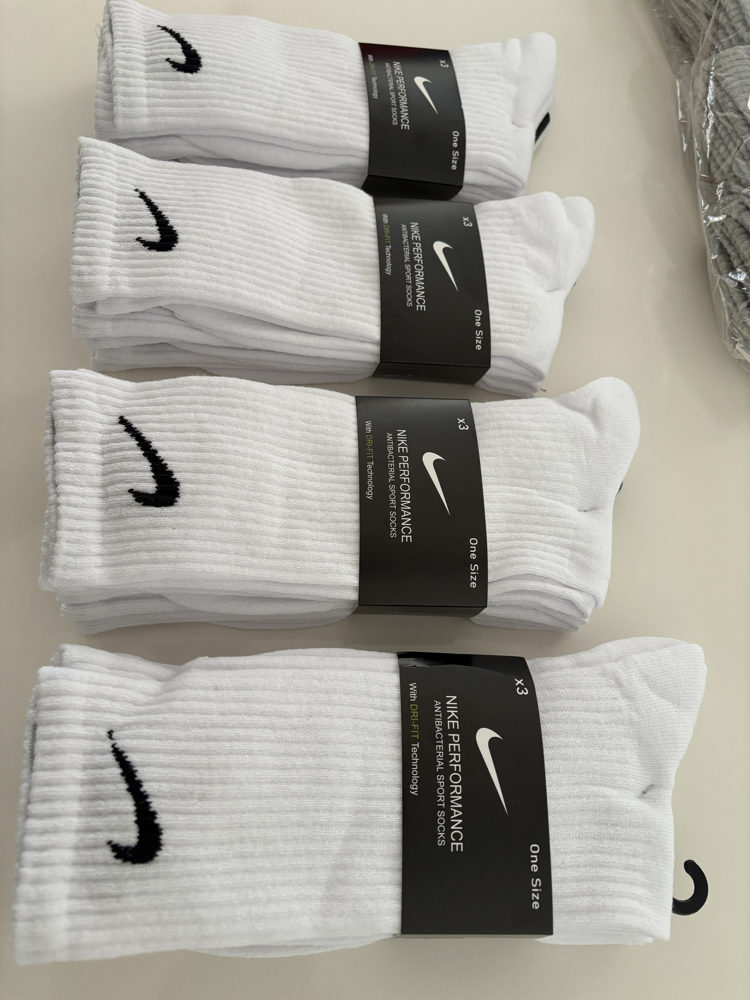 12 Çift Nike Performance Antibacterial Sport Çorap