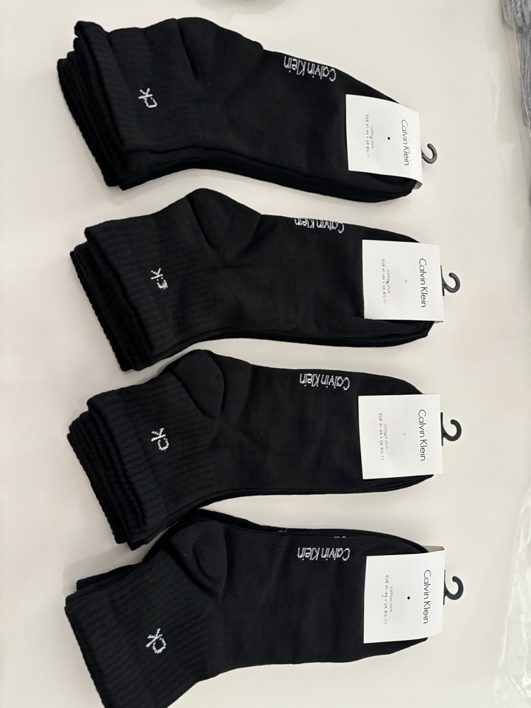 Calvin Klein Siyah Çorap - 12 Çift