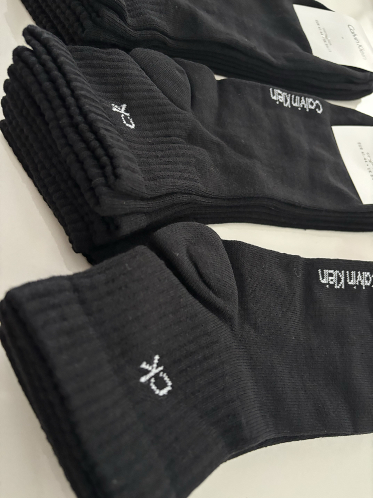 Calvin Klein Siyah Çorap - 12 Çift