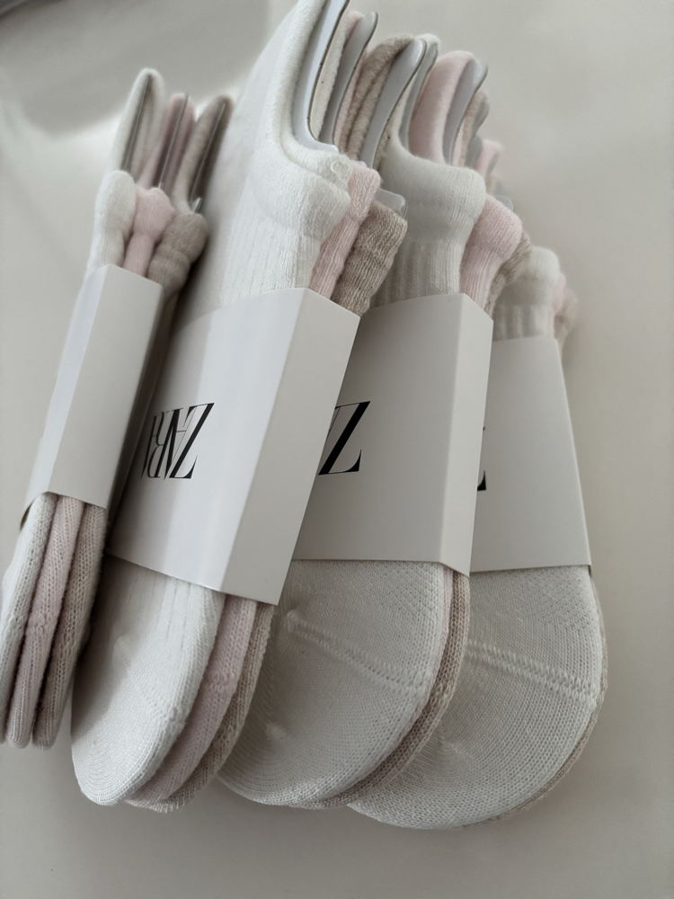 12 Çift ZARA Dikişsiz Join Life Organik Pamuklu Patik Çorap