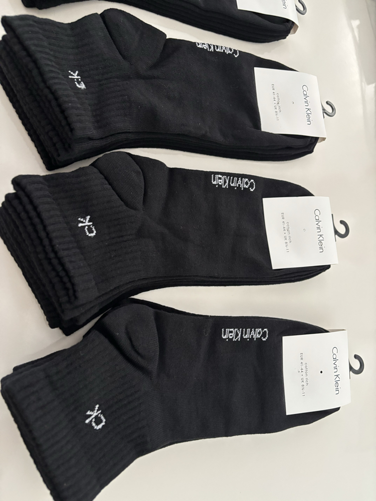 Calvin Klein Siyah Çorap - 12 Çift
