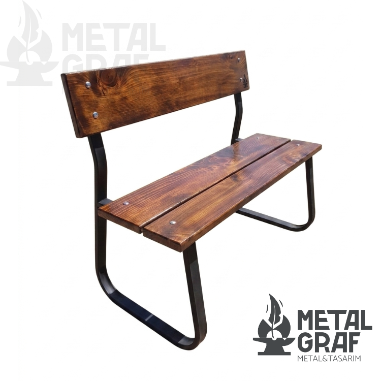 Metalgraf metal bank çift kişilik bnm1k