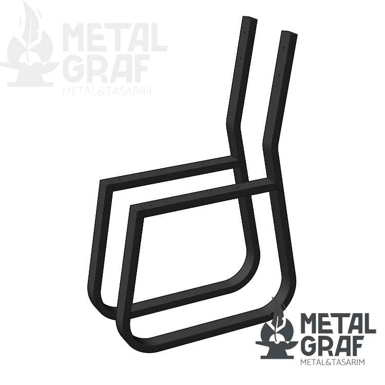 Metalgraf metal bank çift kişilik bnm1k