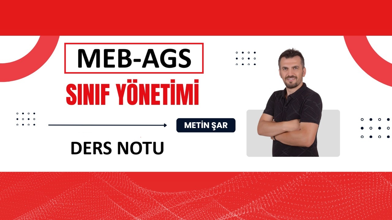 MEB-AGS SINIF YÖNETİMİ