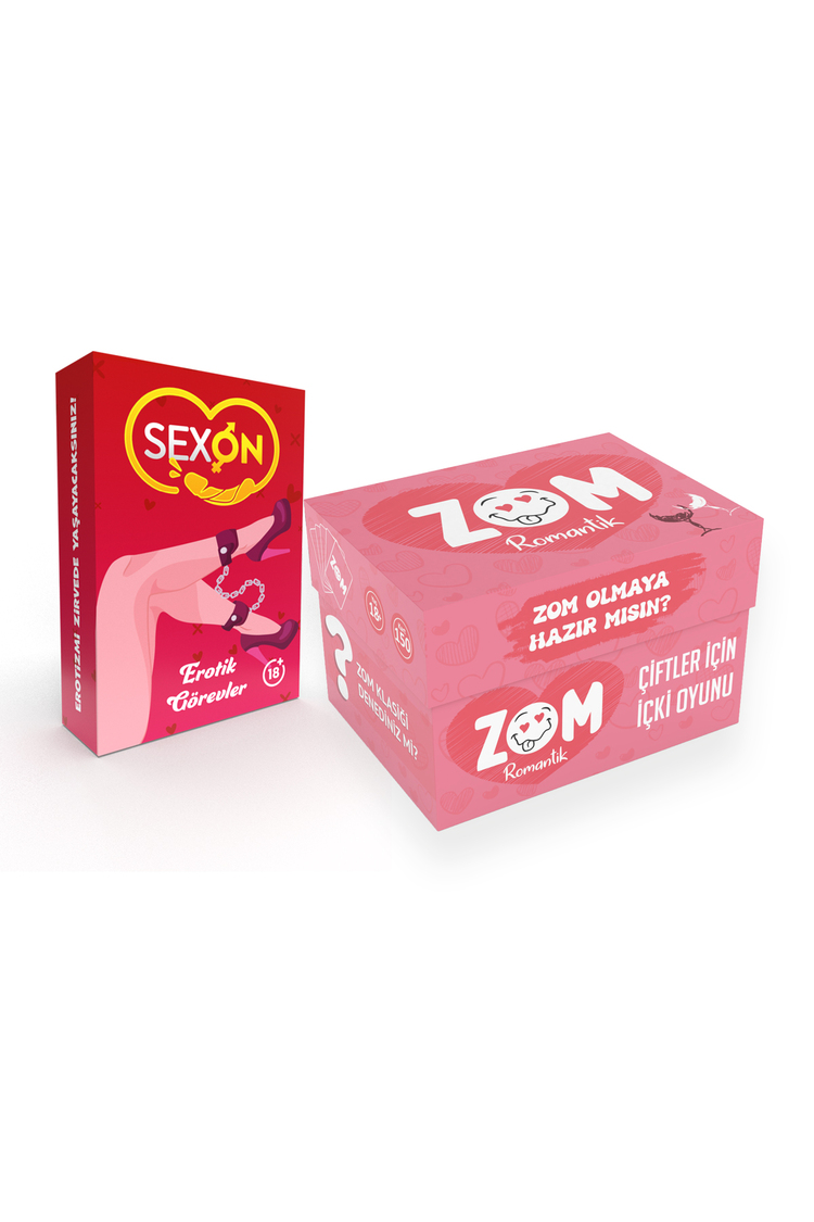 Zom Romantik Içki Oyunu Ve Çiftlere Özel Oyun Ikili Set, 200 Lü Sevgililer Günü Kart Oyunu