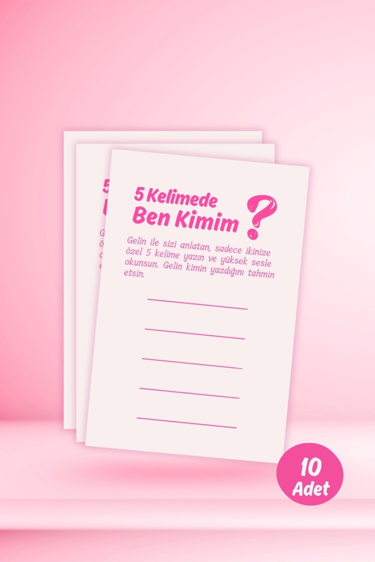 Bekarlığa Veda Partisi Kart Oyunu 71 Kart Bride To Be Sohbet ve Görev Soru Seti Gelin Nedime