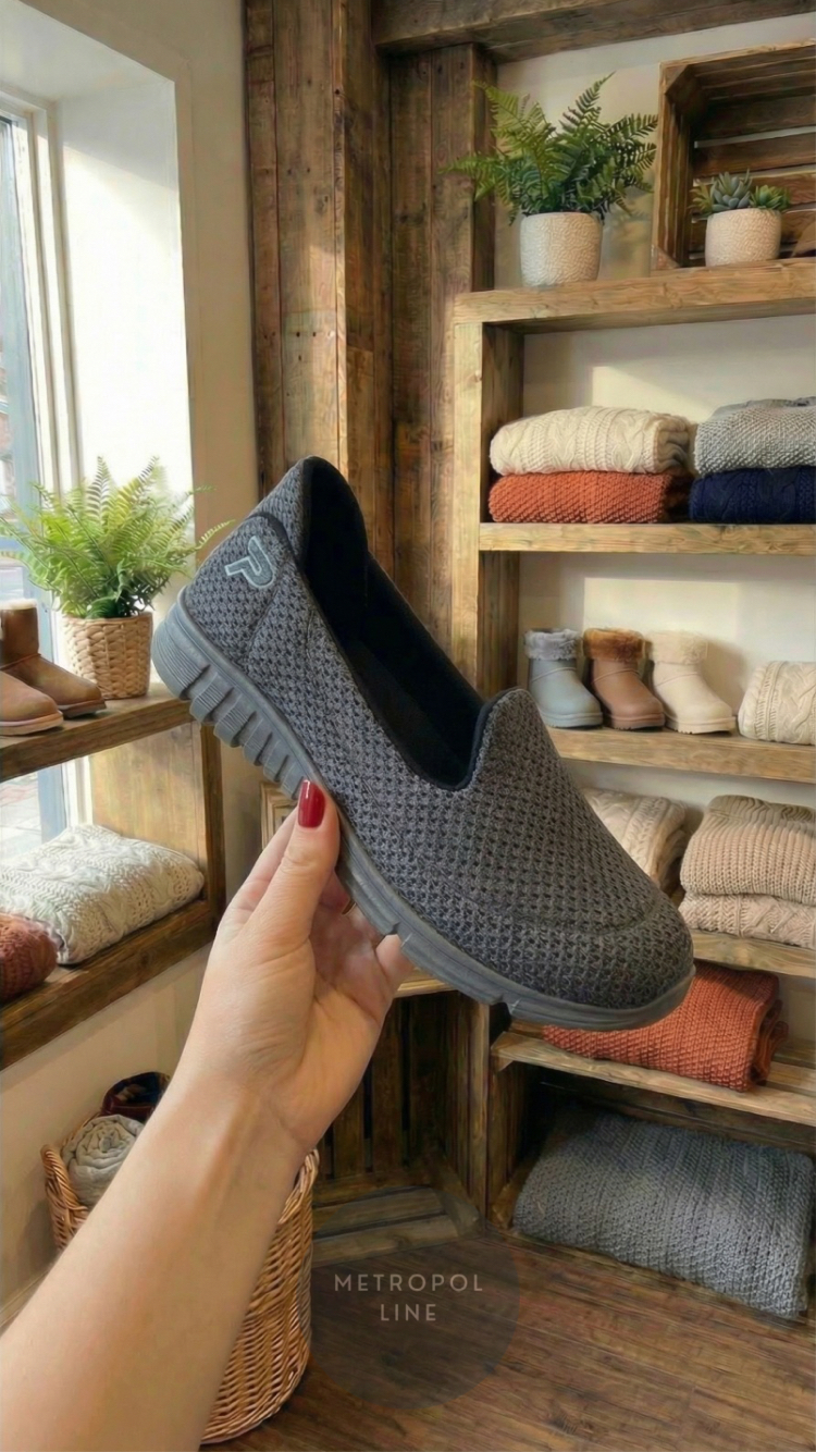 Ortopedik Hafıza Taban Günlük Ayakkabı - Füme PD01