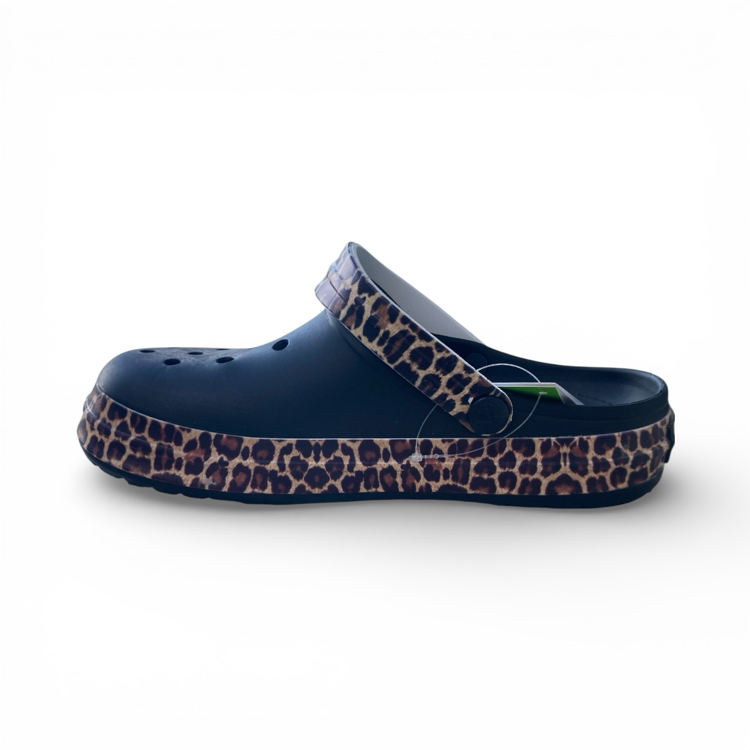 Crocs Özel Seri - Siyah Leopar