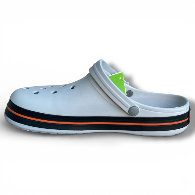 Crocs Crocband - Gri/Turuncu
